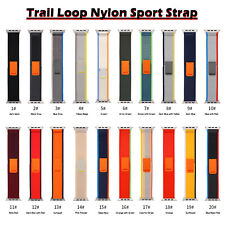 Trail Loop para Apple Watch 9 8 7 6 5 4 SE Ultra 2 banda deportiva de nailon 44/41/45/49 mm