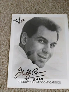 Freddy " Boom Boom " Kanone signiertes Foto 8 x 10 - Bild 1 von 1
