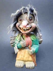 Heico bobble head rubber TROLL with original tag - Bild 1 von 7