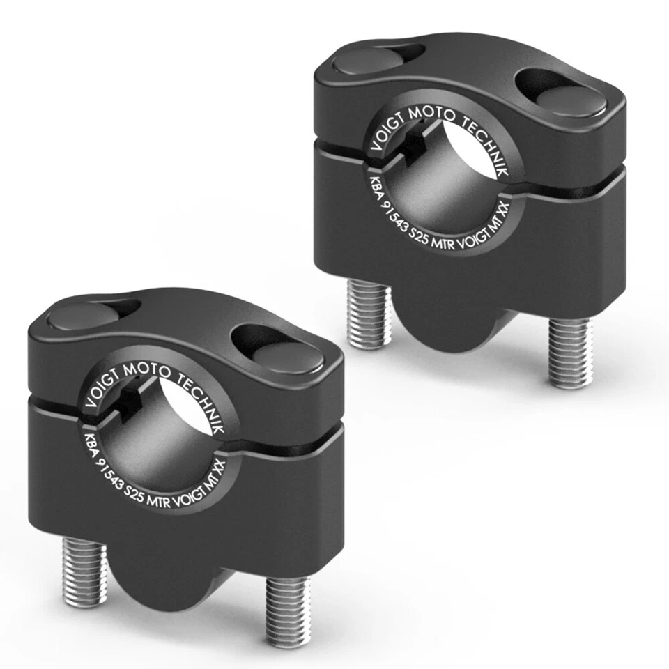 Elevadores Voigt 25 mm para BMW R80, GS, PD, G/S, R, Mystic, RT, R80ST, R80/7 Foto 1 de 1