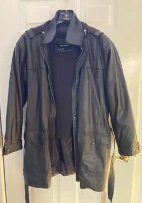 Gianni Ferrara Performance Outerwear Men’s Leather Jacket in Size Large  - Image 1 of 4