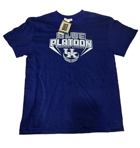 University Kentucky (Blue Platoon) SIZE M Box Seat Clothing Co Blue  T Shirt EUC - Picture 1 of 10