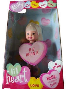 2002 Kelly Barbie Lil Heart Puppe Be Mine Mattel Target Special Edition Valentine - Bild 1 von 3
