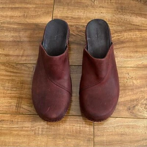 Patagonia Size 10 Better Clog Slide Mules Leather Shoe Rusted Iron Style T11504 - Picture 1 of 11