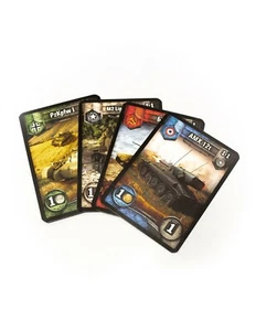 WORLD OF TANK RUSH - CARTE PROMO Gioco da tavolo, NUOVO sealed WWII Guerra 2GM - Imagen 1 de 1