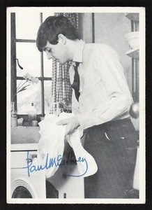 1964 Topps The Beatles Black & White 1st Series #37 Paul McCartney EX 