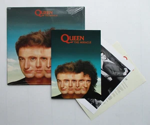 Queen SEALED The Miracle 1989 UK 1st Press Vinyl LP Album + Promo Press Pack - Picture 1 of 24