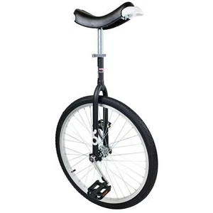 QU-AX Einrad OnlyOne 24"Schwarz Alufelge Reifen Schwarz Kunstrad Monowheel Rad - Bild 1 von 1