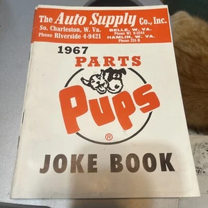 The Auto Supply Co.Parts Pups 1967 Annual Joke Book Girlie S. Charleston WV - Picture 1 of 3