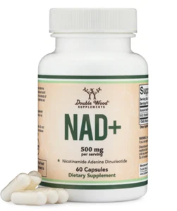 NAD+ Supplement (500Mg of 95% Pure NAD+ per Serving, 60 ct) - Picture 1 of 5