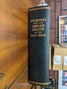 Hitchcocks neue und vollständige Analyse der Heiligen Bibel 1869 - RECASED REBOUND - Bild 1 von 18
