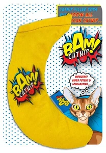BAM Cat Catnip Filled Banana - Picture 1 of 1