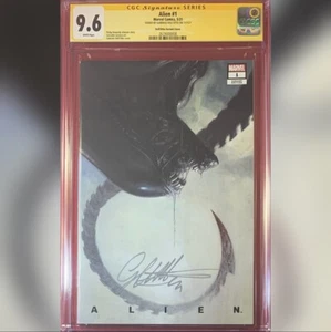 ALIEN #1 DELL’OTTO VARIANT COVER CGC 9.6 SIGNED BY GABRIELE DELL’OTTO - Picture 1 of 1