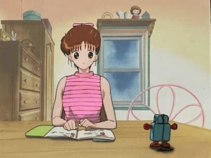 Marmalade Boy Anime Cel Douga OBG Miki Voice Memo Robot Toei Animation Art Rare - Picture 1 of 6