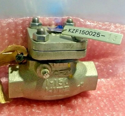 Kitz AW150UOM Gate Valve Class 150 CF3M Body 1/2" - Image 1 of 3