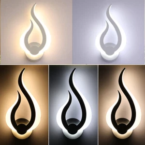 9W LED Wandleuchte Wand-Lampe Strahler Innen Modern Effekt Leuchte Licht NEW - Bild 1 von 20