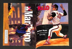 1992 BALTIMORE ORIOLES @ CALIFORNIA ANGELS, NOLAN RYAN, HOF INDUCTEE ON COVER - Picture 1 of 2
