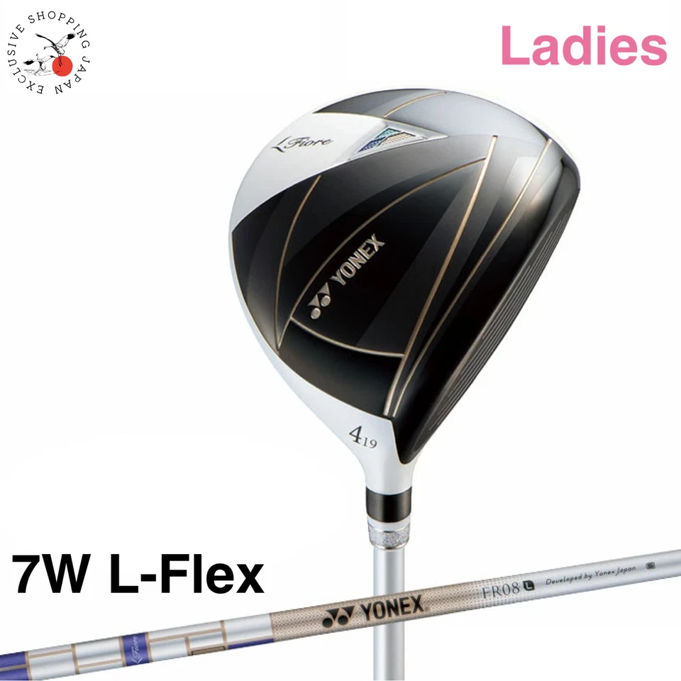 YONEX 2025 Ladies Women Fiore Fairway Wood Club 7W 19 FR08 Graphite Shaft L-Flex - Image 1 of 4