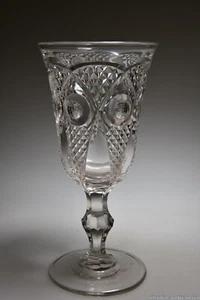 c 1869 UNION by New England Glass COLORLESS FLINT Celery Vase  - Picture 1 of 4