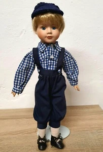 Künstlerpuppe Porzellanpuppe Doll 41 cm Jung Selten Rarität Vintage - Bild 1 von 9