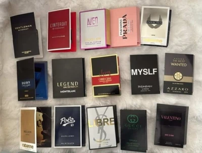 MIXED COLOGNE Perfume Vial Set Portable AUTHENTIC Affordable Travel YOU PICK - Image 1 of 3