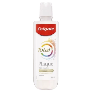 Colgate Total Plaque Release Mouthwash 500mL - Refreshing Clear Mint - Bild 1 von 2