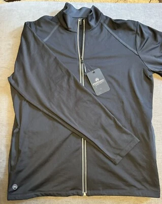 Chaqueta negra polar grande Stormtech Phoenix PHX-1 NUEVA CON ETIQUETAS para hombre Foto 1 de 4