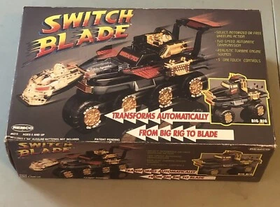 REMCO TOYS 1992 TRANSFORM FROM A BIG RIG TO A SWITCH BLADE Nuevo de Lote Antiguo Sellado Foto 1 de 4