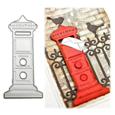 Briefkasten Metall Stencil Cutting Dies Scrapbooking Stanzschablone Album Karte - Bild 1 von 4