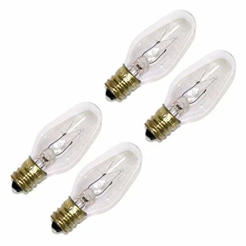 4PK 7W CLR Night Bulb - Pack of 4 - Image 1 of 1