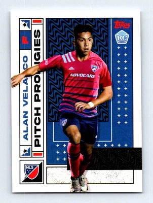 #62 2022 Topps MLS Pitch Prodigies BASE [ Alan Velasco RC FC Dallas - Image 1 of 2