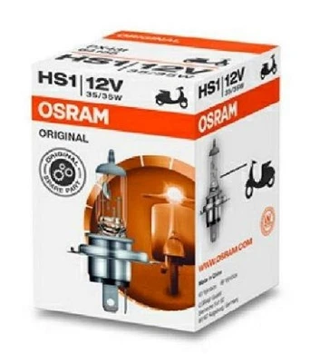 OSRAM 64185 ORIGINAL MOTORCYCLE Lampadina faro principale HS1 35/35W 12V PX43t - Immagine 1 di 4