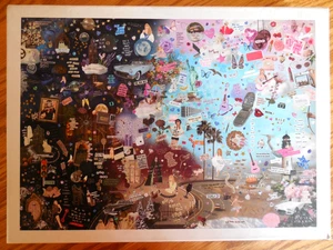 NEU/VERSIEGELT Taylor Swift Haus der Stimmungen "Texte & Ostereier" 500 Stck. Puzzle - Bild 1 von 5