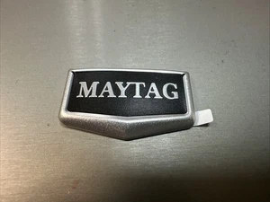 Placa de identificación de refrigerador Maytag W10170766 calcomanía insignia logotipo, OEM nuevo - Imagen 1 de 3