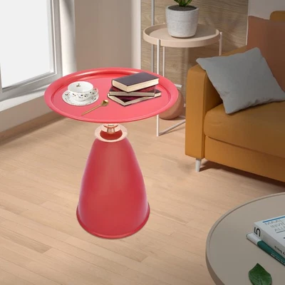 Side End Table Round Side Table for Living rooms/Bedrooms/Ooffices/Patios/Sofas - Image 1 of 4