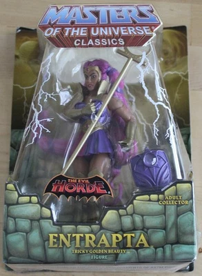 EMBALAJE/FIGURA DAÑADO NUEVO Masters of the Universe Classics Entrapta 2014 Foto 1 de 4