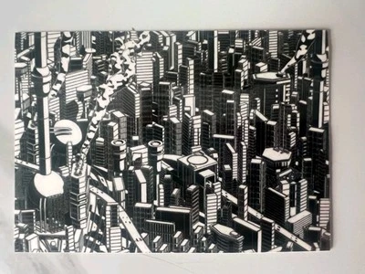 Anvil Cityscape ULTRA HIGH QUALITY Trippy Landscape Lorn Sticker (7x10cm) - Image 1 of 3