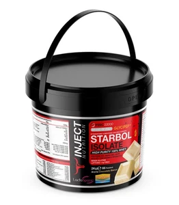 Starbol Proteine Isolate 85% (2kg) INJECT NUTRITION GUSTO CIOCCOLATO BIANCO - Foto 1 di 1
