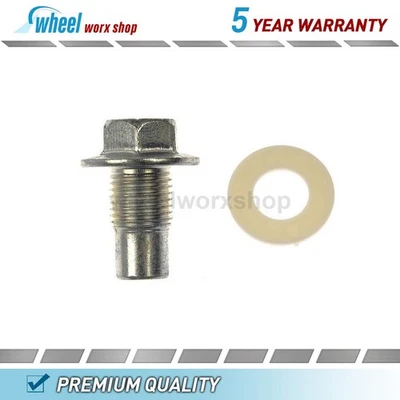 Engine Oil Drain Plug for Chevy K10 Suburban 5.0L 1968-1973 1977-1979 81 83 86 - Image 1 of 2