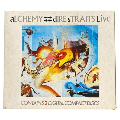Dire Straits Alchemy Live CD Set 2 Disc Lot Parts One & Two Box  Vertigo VTG - Image 1 of 4