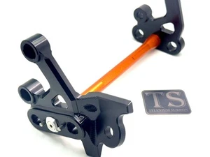 Supporto pedana alluminio CNC personalizzato montaggio Surron - Foto 1 di 32