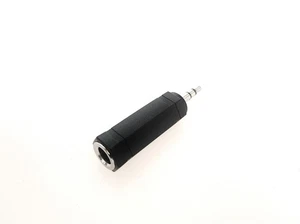 Klinkenstecker-Adapter 3,5mm Stecker 6,3mm Buchse Kopfhörer Audioadapter Klinke - Bild 1 von 2