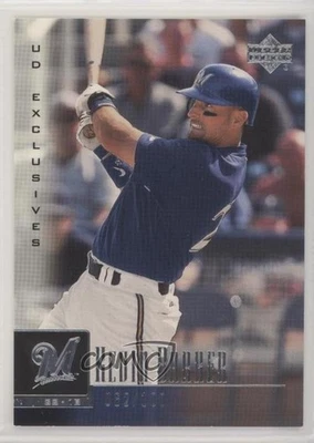 2001 Upper Deck UD Exclusives /100 Kevin Barker #166 - Image 1 of 2