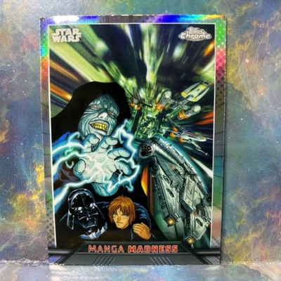 Mangá 2023 Topps Chrome Star Wars #MM-13 Emperor Palpatine Madness - Imagem 1 de 2