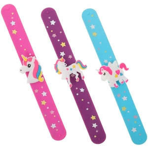 3 Pezzi Braccialetti Silicone Braccialetti per Eventi Braccialetti Bambini Bambini - Foto 1 di 12