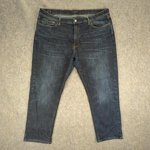 Jeans uomo marca Lucky 40x30 blu 410 atletico slim lavaggio scuro 5 tasche zip mosca - Foto 1 di 9