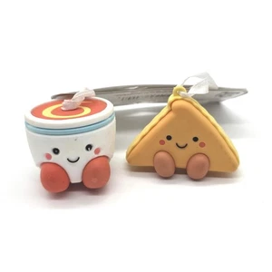 Hallmark Better Together Tomato Soup Grilled Cheese Magnetic Ornaments Set NEW - Picture 1 of 5