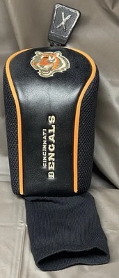 Cubierta de cabeza de palo de golf de madera de calle Cincinnati Bengals NFL #X McArthur Foto 1 de 4