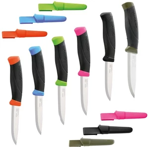 MORA Companion cuchillo cuchillo de cinturón cuchillo de pescado cuchillo de caza cuchillo de bolsillo 6 colores - Imagen 1 de 12