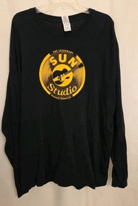 Legendary Sun Studios T-Shirt Memphis Tennessee XXL Langarm Gitarre Logo - Bild 1 von 3